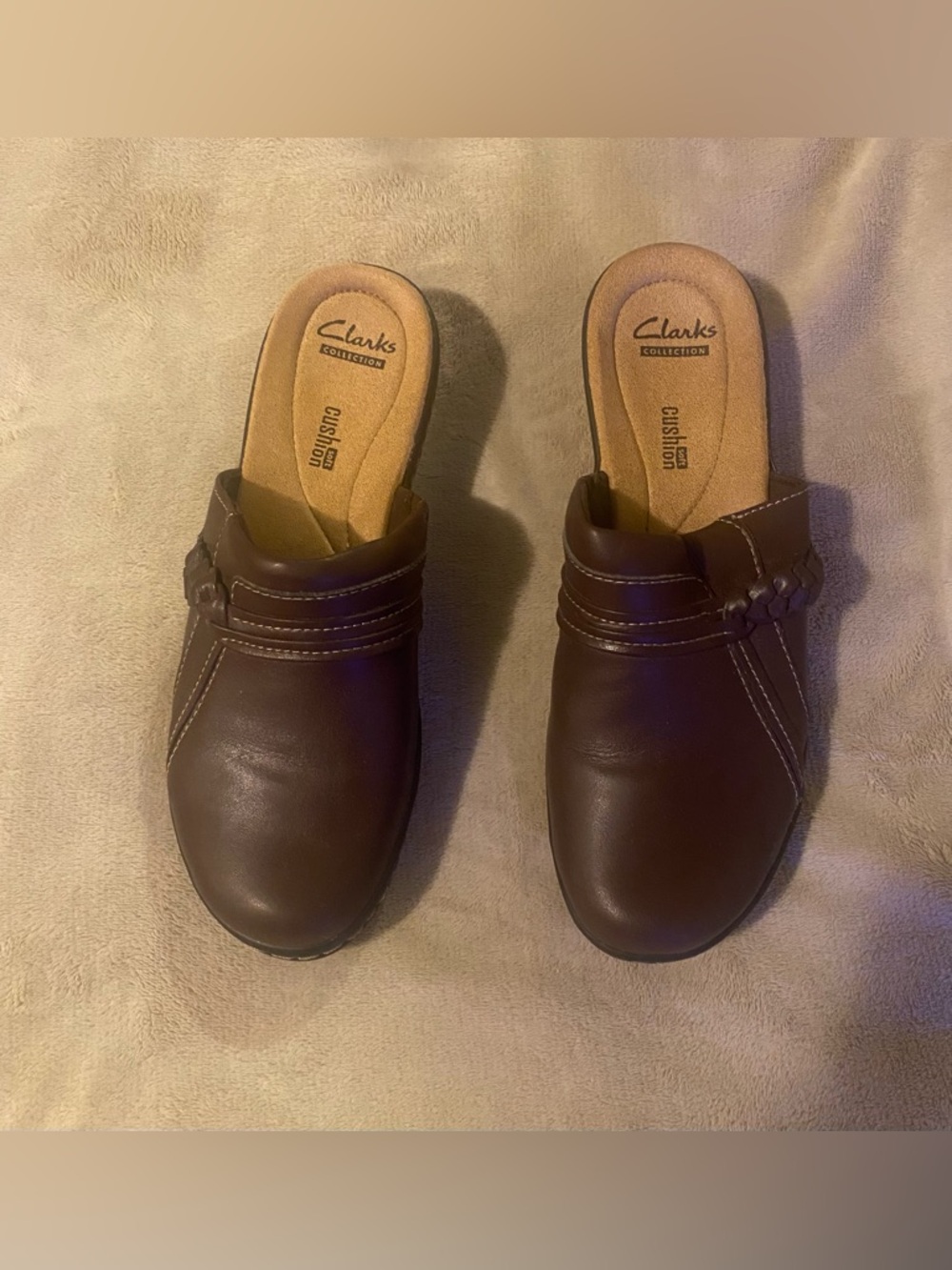 Clark’s collection slip on loafers